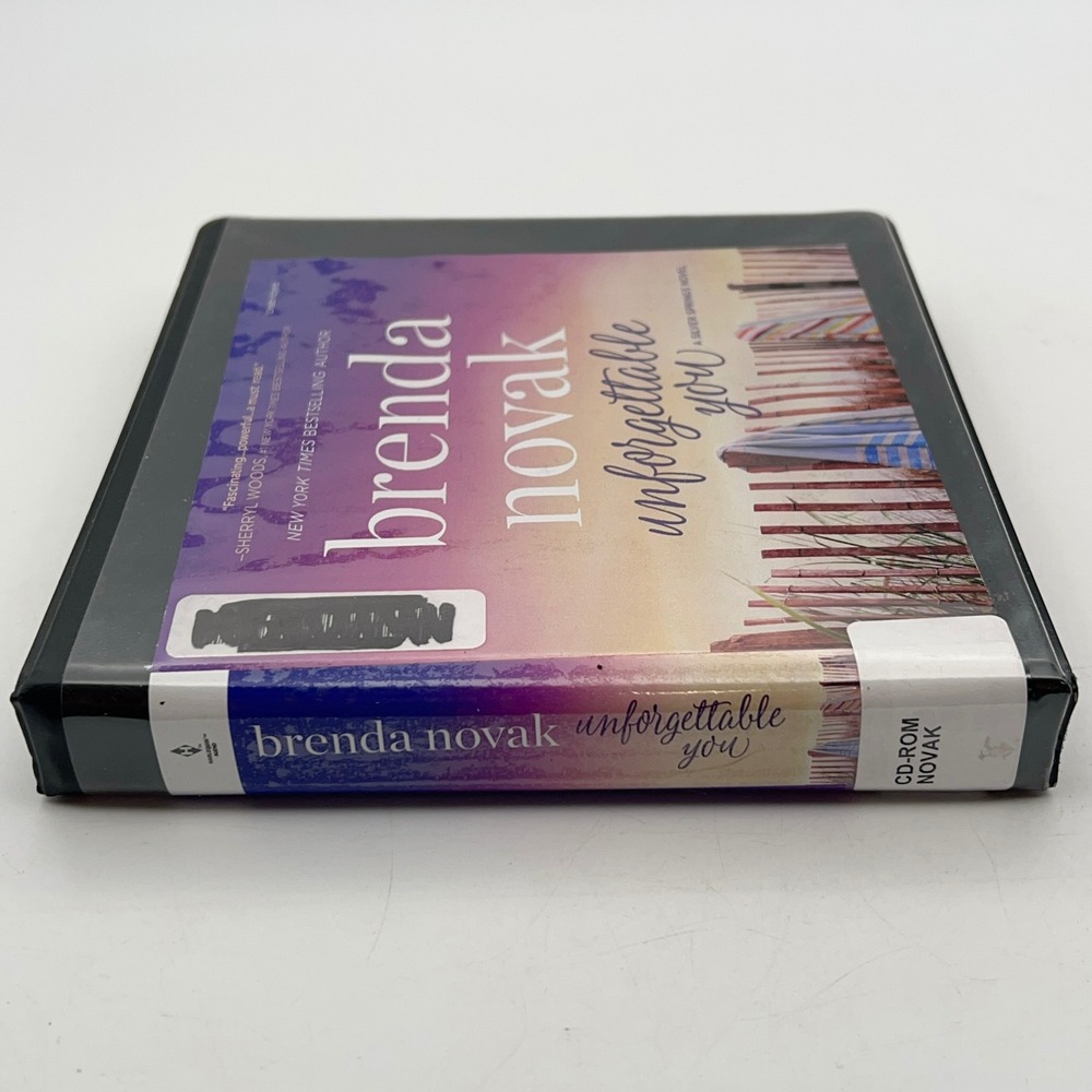 Brenda Novak Unforgettable You Silver Springs Book 5 Audiobook 8 CD Unabridged - Picture 5 of 5
